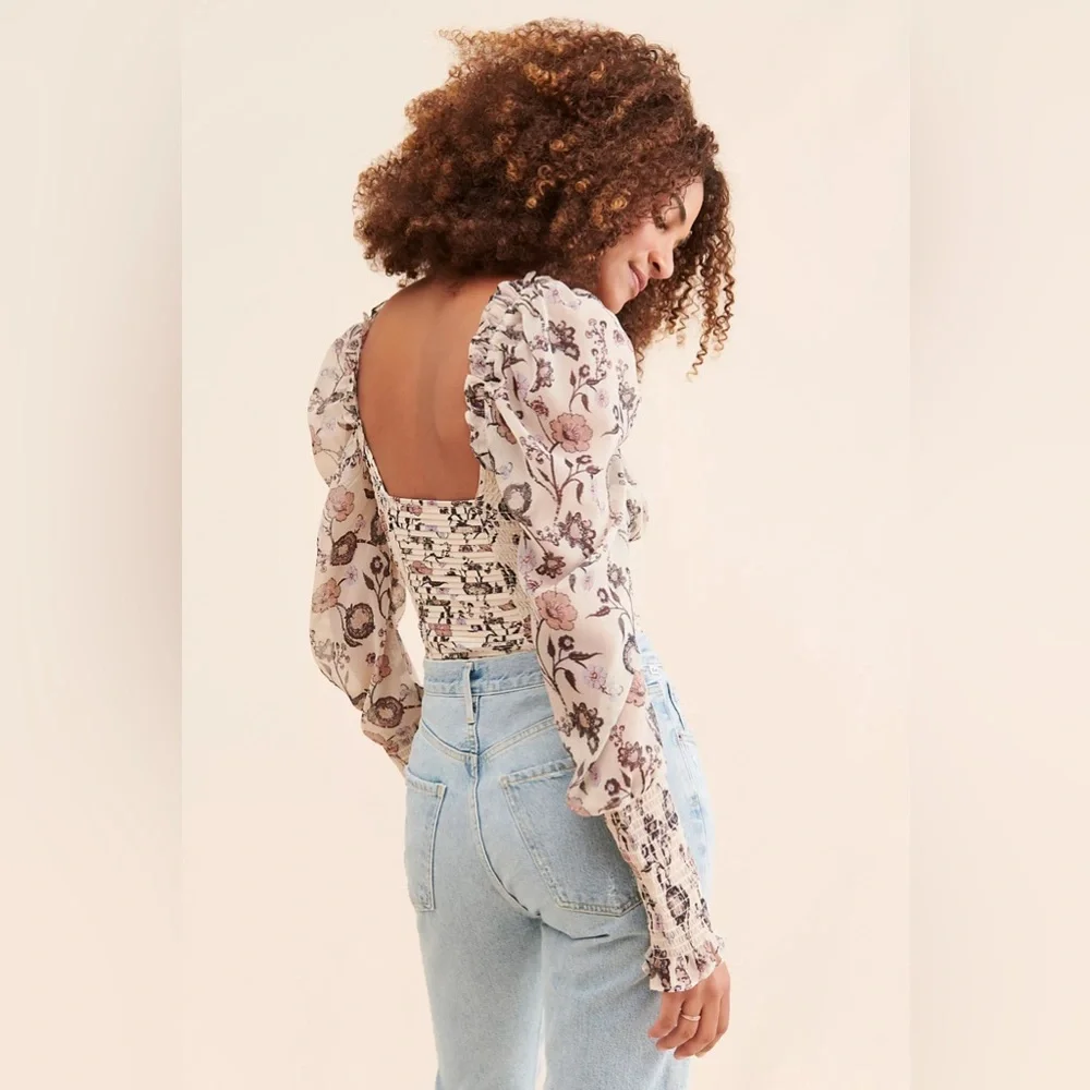 Free People | Brunch Date Bodysuit Size: XS